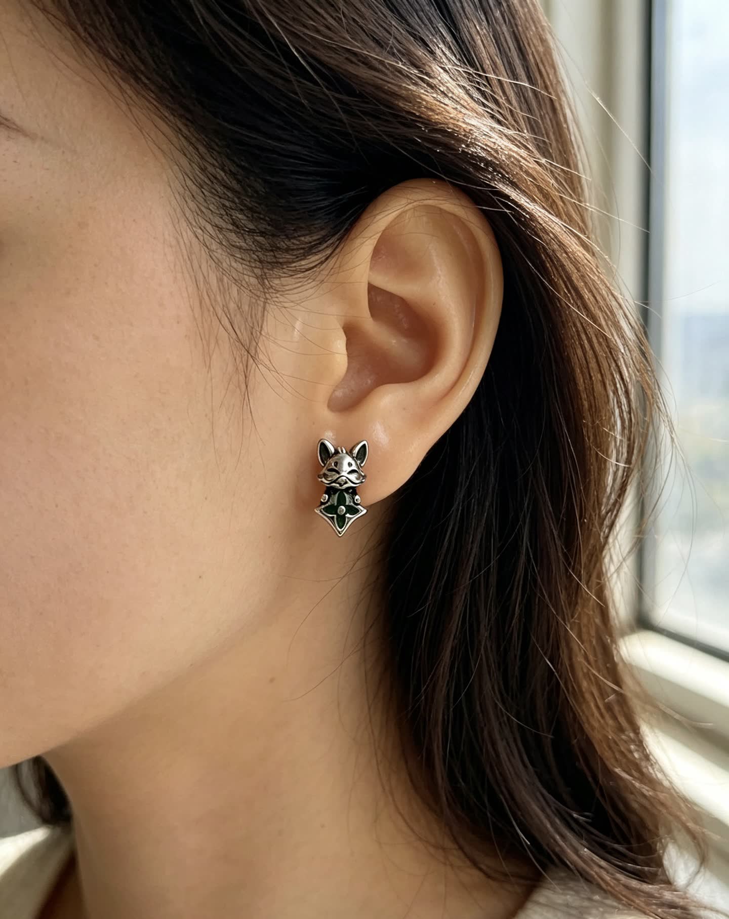 Louis Vuitton Fox Earrings
